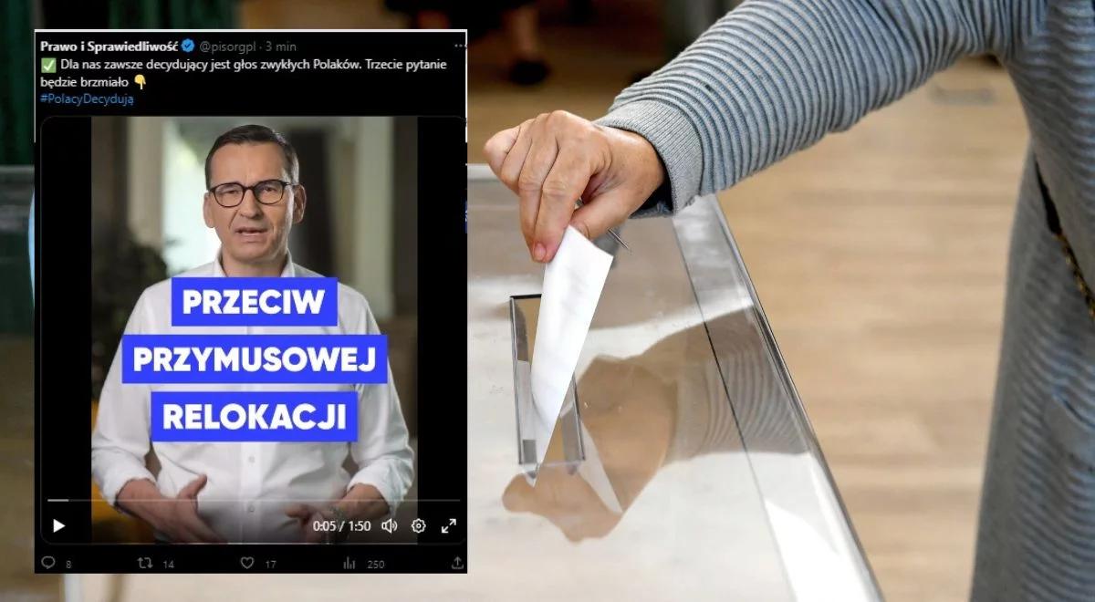 PiS ujawniło trzecie pytanie w referendum. Dotyczy nielegalnej imigracji