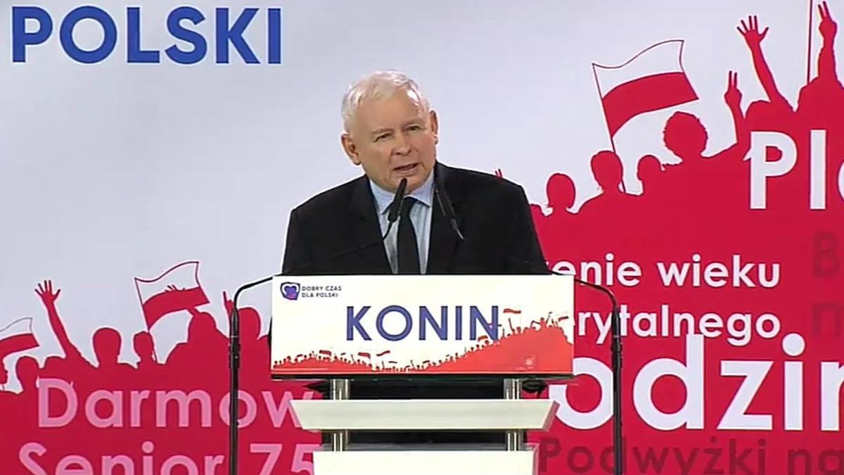 Jarosław Kaczyński: nasi konkurenci nie mają wielu metod poza "hejtem"