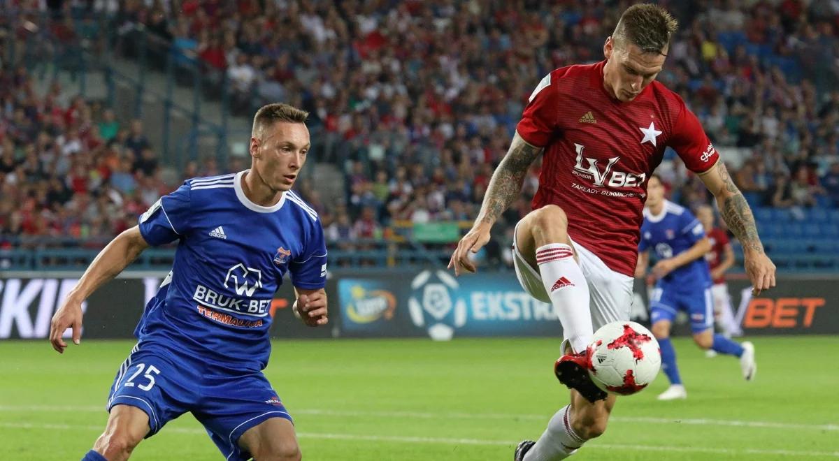 Ekstraklasa: Wisła Kraków - Termalica. "Biała gwiazda" grała do końca