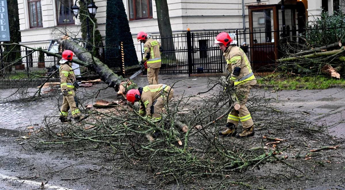 Nawałnice nad Polską. Kilkaset interwencji strażaków