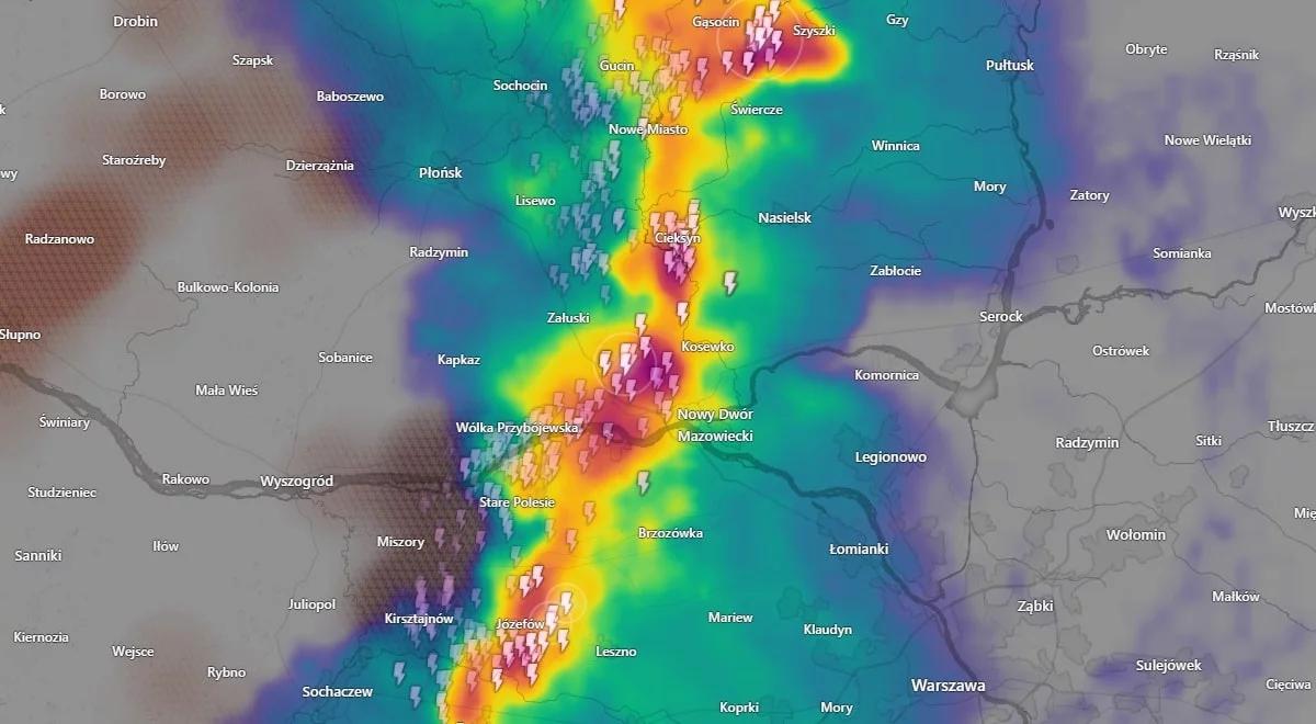 Gdzie jest burza 14 lipca? Radar NA ŻYWO. Niemal cała Polska w alertach