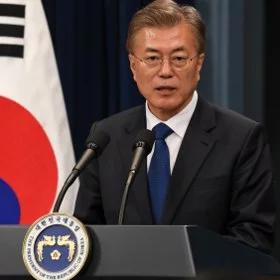 Prezydent Korei Płd.: nasze rozmowy powinny doprowadzić do negocjacji Korea Płn.-USA