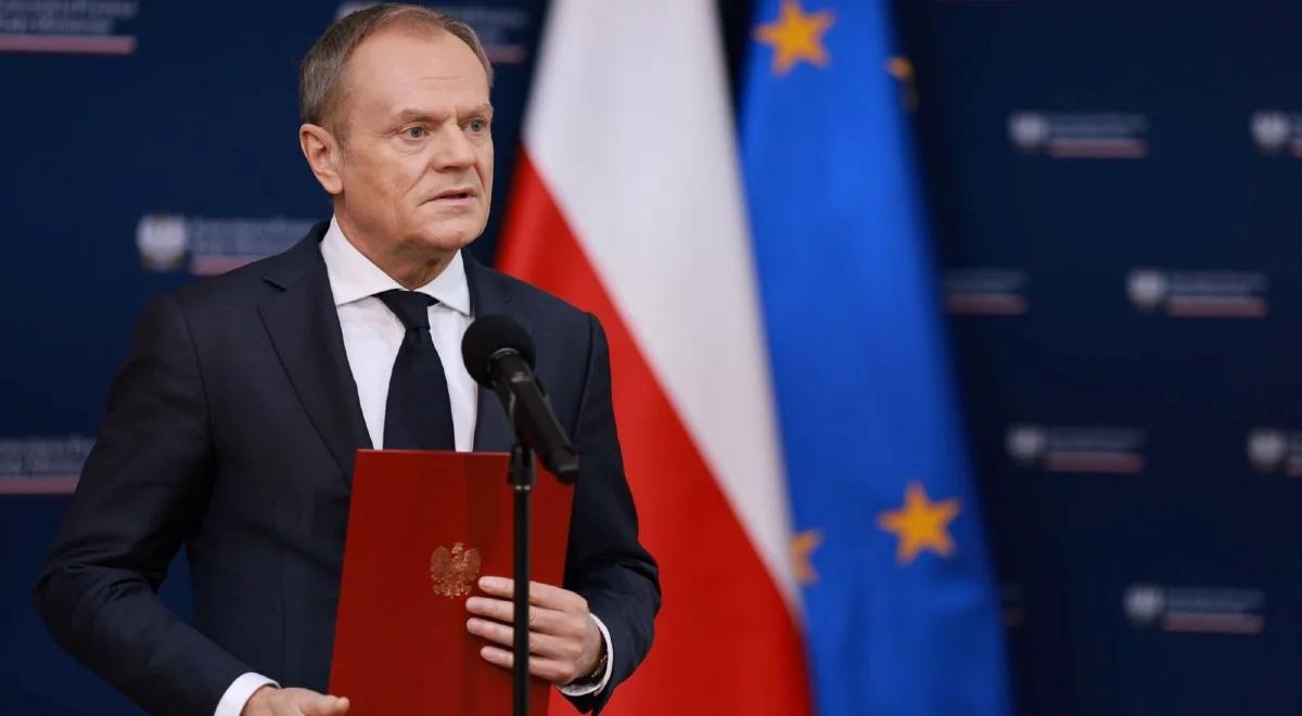 Kamiński i Wąsik w Pałacu. Tusk cytuje Kodeks karny: kto sprawcę ukrywa, podlega karze pozbawienia wolności