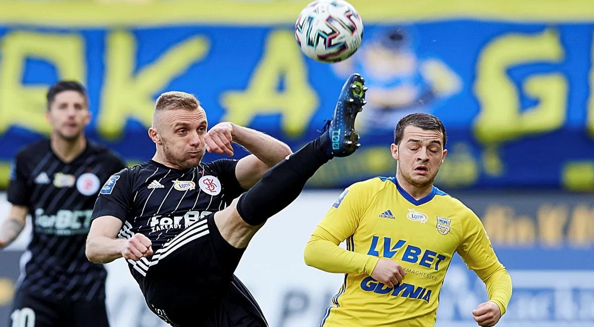 Ekstraklasa: remis na dole tabeli. ŁKS uratował punkt w meczu z Arką 