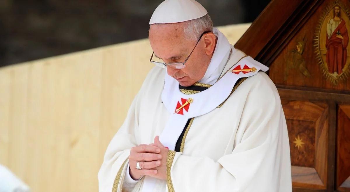 Papież zaapelował o pokój między Żydami a Palestyńczykami. "Wzywam do podjęcia wysiłków na rzecz dialogu"