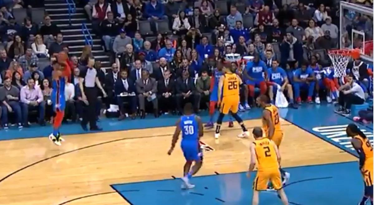 NBA: duet gwiazd poprowadził Thunder do wygranej. George i Westbrook zdobyli 88 punktów dla "Grzmotów"
