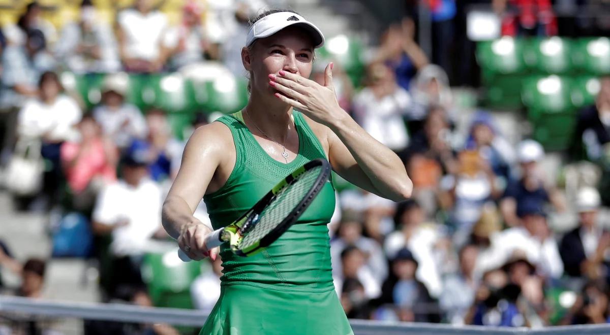 WTA Tokio: 24. zwycięstwo w karierze Caroline Wozniacki