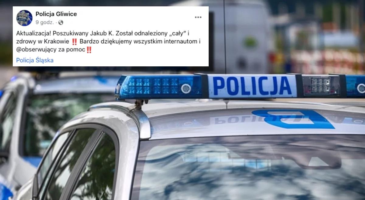 Zaginiony 15-latek z Pyskowic. Został odnaleziony w Krakowie