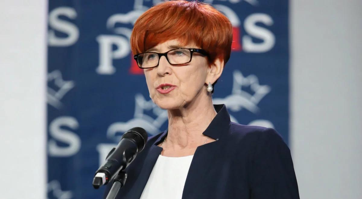 Elżbieta Rafalska: naszą marką jest wiarygodność, na którą rząd PiS ciężko pracował