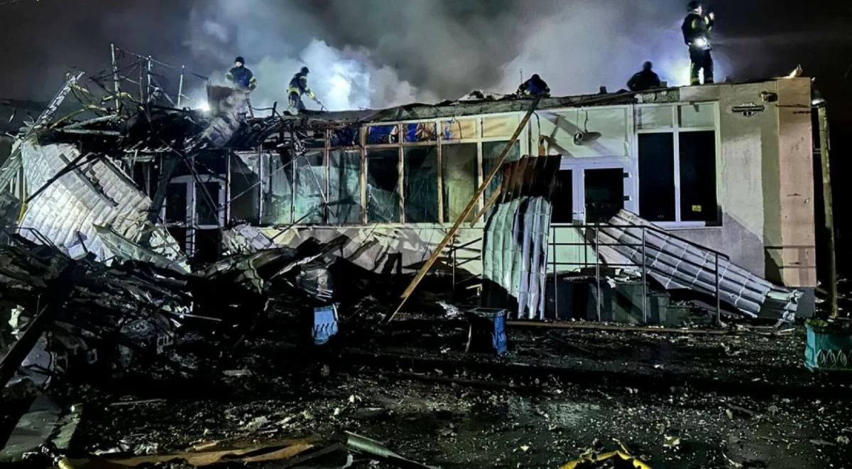 Ukraina. Potężny ostrzał infrastruktury cywilnej. Cały obwód bez prądu