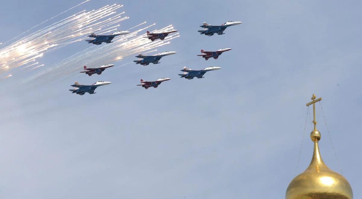 Pod Moskwą rozbił się myśliwiec Su-27, pilot zginął