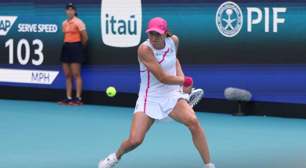 WTA Miami. Iga Świątek rozbiła Camilę Giorgi. Włoszka uzbierała tylko dwa gemy