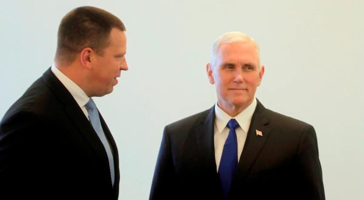 Wiceprezydent USA w Tallinie: wspieramy NATO oraz wspólną obronę w Europie Wschodniej