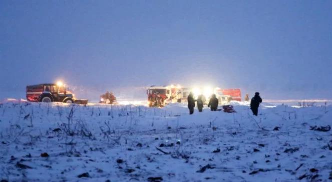 Katastrofa rosyjskiego AN-148 pod Moskwą. "Samolot rozpadł się na kawałki"