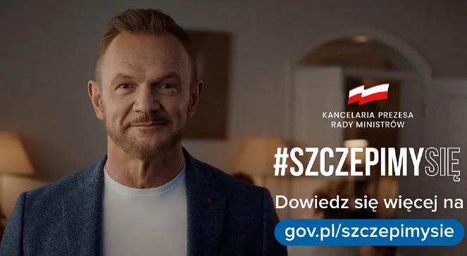 "Sprawa życia i zdrowia innych". Cezary Pazura zachęca do szczepień w nowym spocie