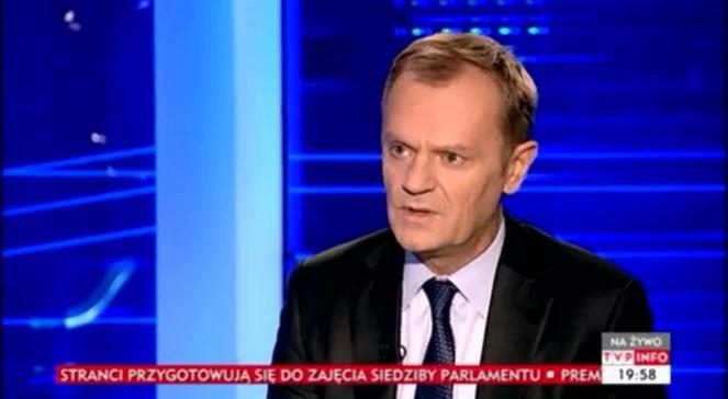 Tusk: Janukowycz musi być naszym partnerem do rozmów