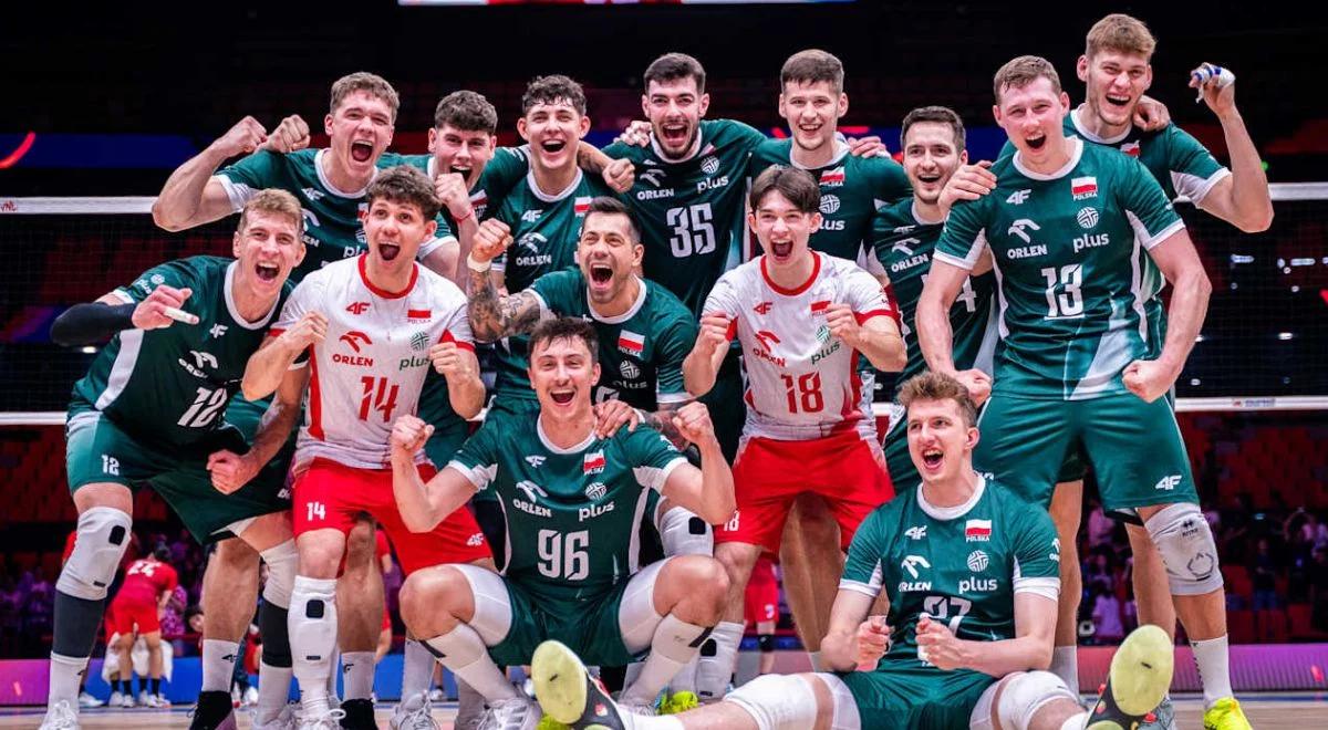 Liga Narodów siatkarzy 2025. Polacy liderem - TABELA 