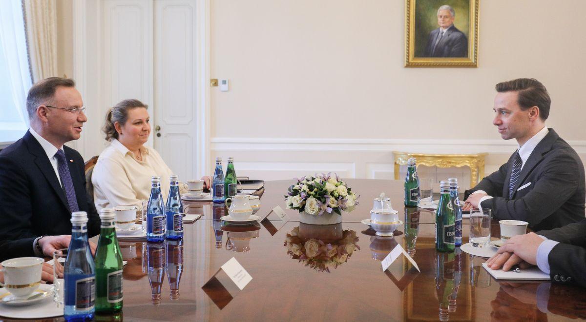 Spotkanie prezydenta z wicemarszałkiem Sejmu. Bosak mówi o "dobrym znaku"