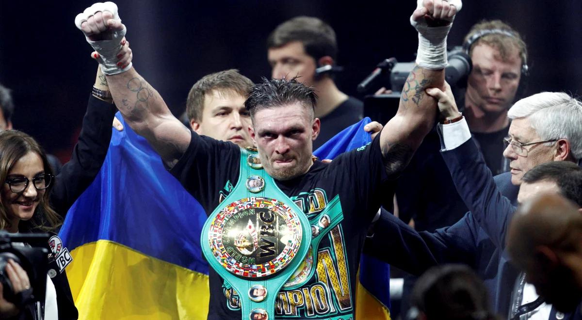 Boks: Usyk dominatorem wagi junior ciężkiej. Ukrainiec nie dał szans Gassijewowi 