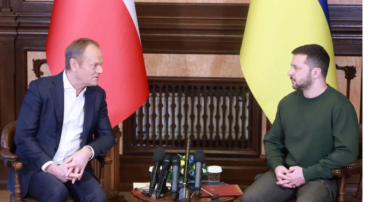 Zełenski: Polska, przystępując do Deklaracji Wileńskiej G7, pokazała przywiązanie do europejskich ideałów