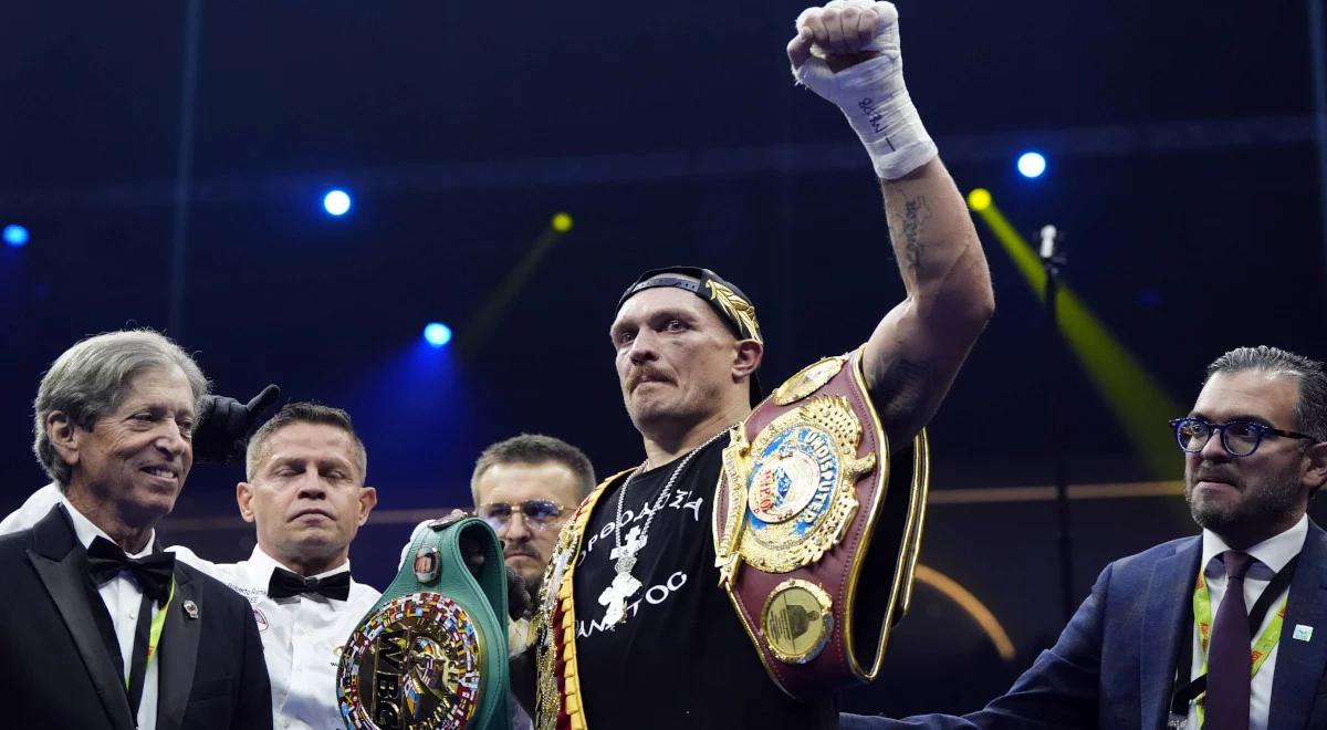 Tyle Usyk zarobił za walki z Fury'm. Kwota zwala z nóg