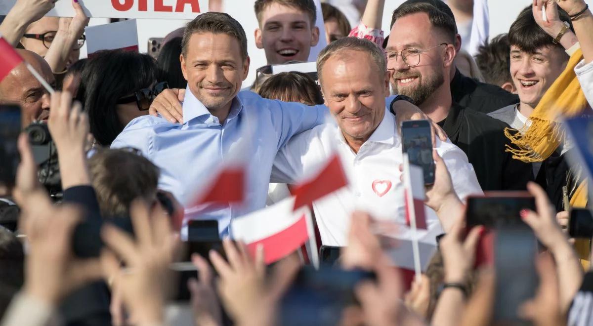 Klęska wyborcza KO i Trzaskowskiego. "Nie wyciągają wniosków, dają nam więcej tego samego"