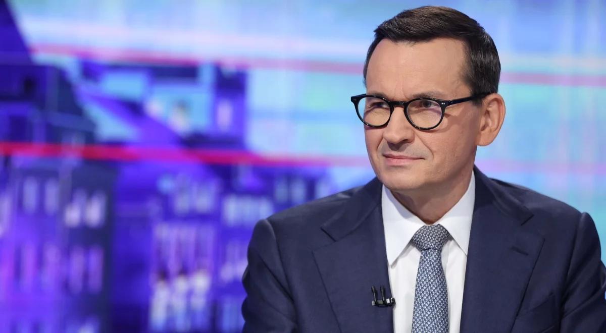 Premier Morawiecki o Dekalogu Polskich Spraw: chcemy, aby inni przyłączyli się do nas