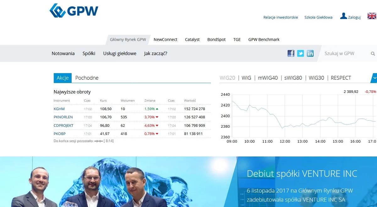 Nowa strategia GPW: podwojenie przychodów, wsparcie branży obronnej, współpraca, nie przejęcia innych parkietów