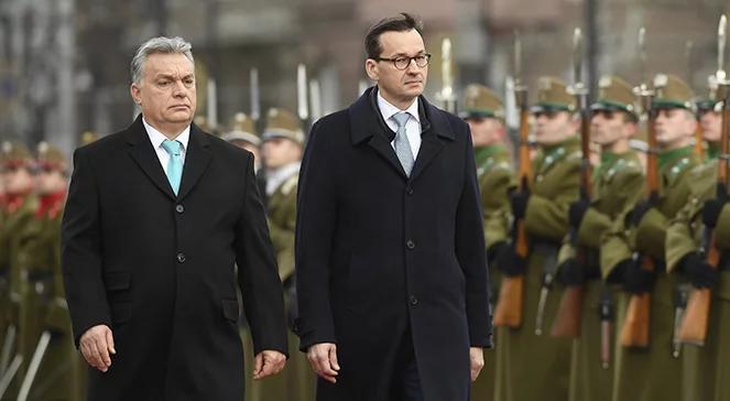 Budapeszt. Premier Morawiecki spotkał się z Viktorem Orbanem