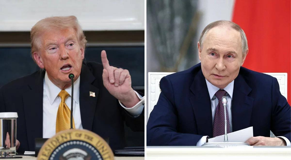 Negocjacje Trumpa z Putinem? "Sięgnął po metodę kija"