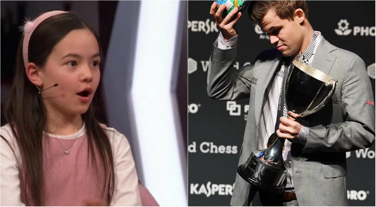 Carlsen zdenerwował dziesięcioletnią ekspertkę. "Kilkakrotnie zabrakło mu odwagi, na szczęście jest tak szybki jak ja"