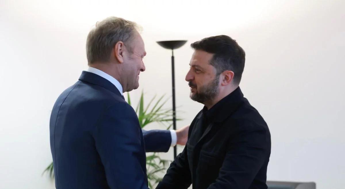 Debata w Brukseli o aktywach Rosji. Tusk spotkał się z Zełenskim