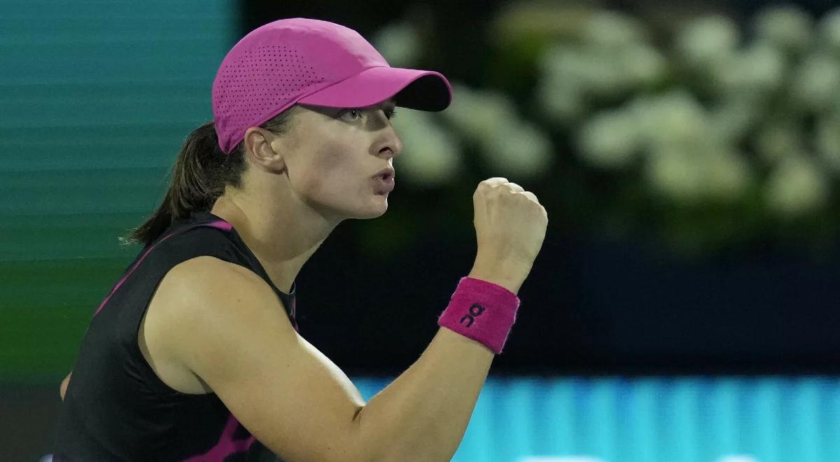 WTA Dubaj. Niesamowita statystyka Igi Świątek. Polka ma drugi najlepszy wynik w historii