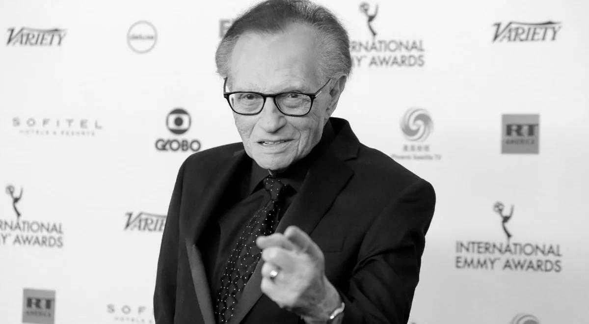 Nie żyje legendarny amerykański dziennikarz. Larry King chorował na COVID-19