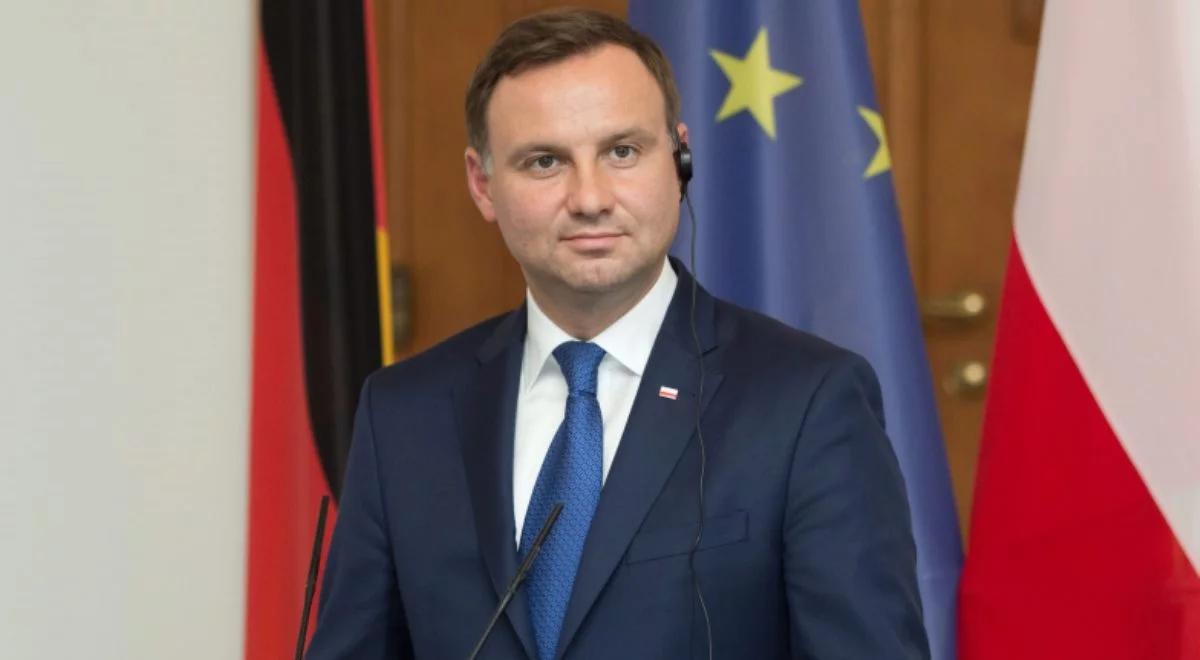 Andrzej Duda w Niemczech. "Dopiero zaczynam pracę, widzę dobrą prognozę na przyszłość"