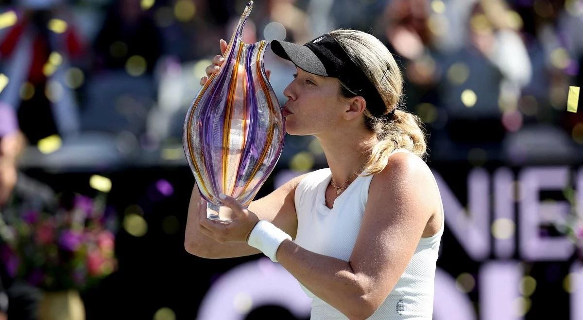 WTA Charleston. Danielle Collins nie pozostawiła złudzeń Darii Kasatkinie. To drugi tytuł Amerykanki z rzędu