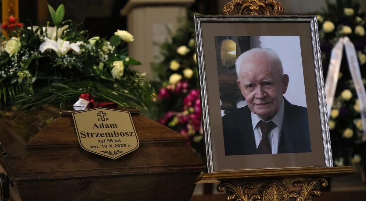 Ostatnie pożegnanie prof. Adama Strzembosza. "Pan Sędzia, Wzór"