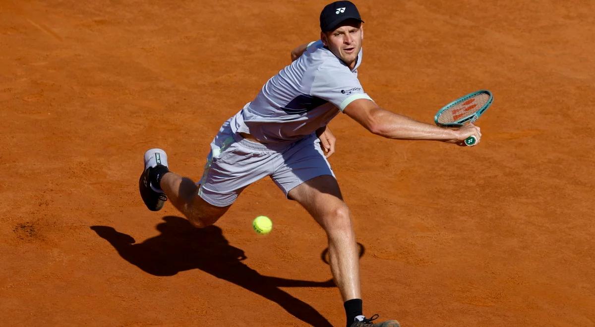 ATP Rzym. Hubert Hurkacz - Sebastian Baez. Polak zagra w ćwierćfinale. Wygrana po zaciętym meczu