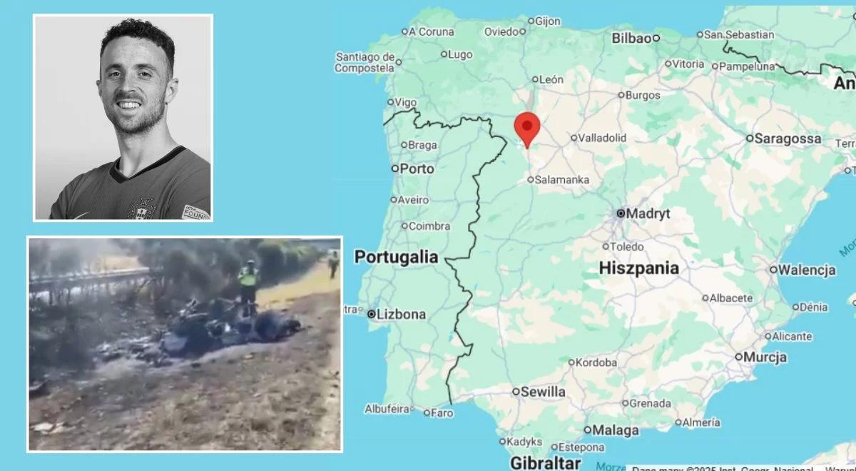 Tragiczny wypadek Diogo Joty. Służby podały przyczynę tragedii