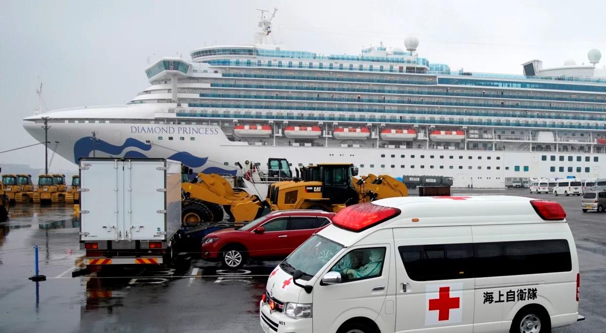 Epidemia koronawirusa. Jest decyzja ws. pasażerów wycieczkowca Diamond Princess