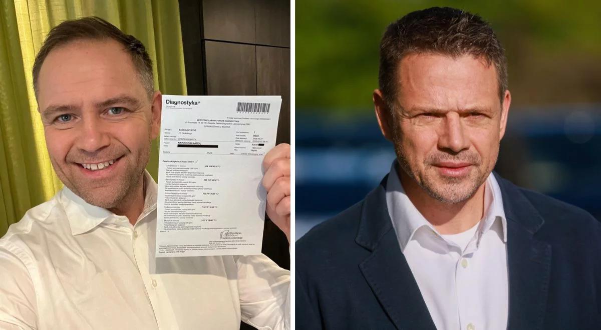 "Nie ma się czego bać". Nawrocki zachęca Trzaskowskiego do badania