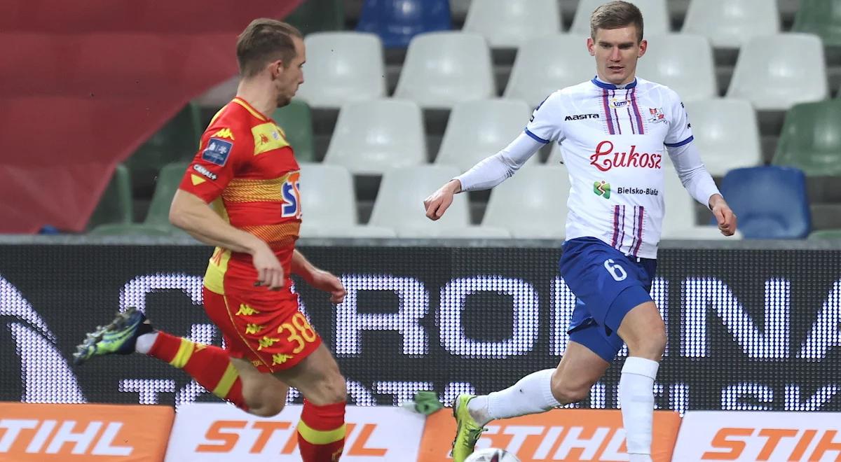 Ekstraklasa: Podbeskidzie - Jagiellonia. Dwie różne połowy w Bielsku-Białej 
