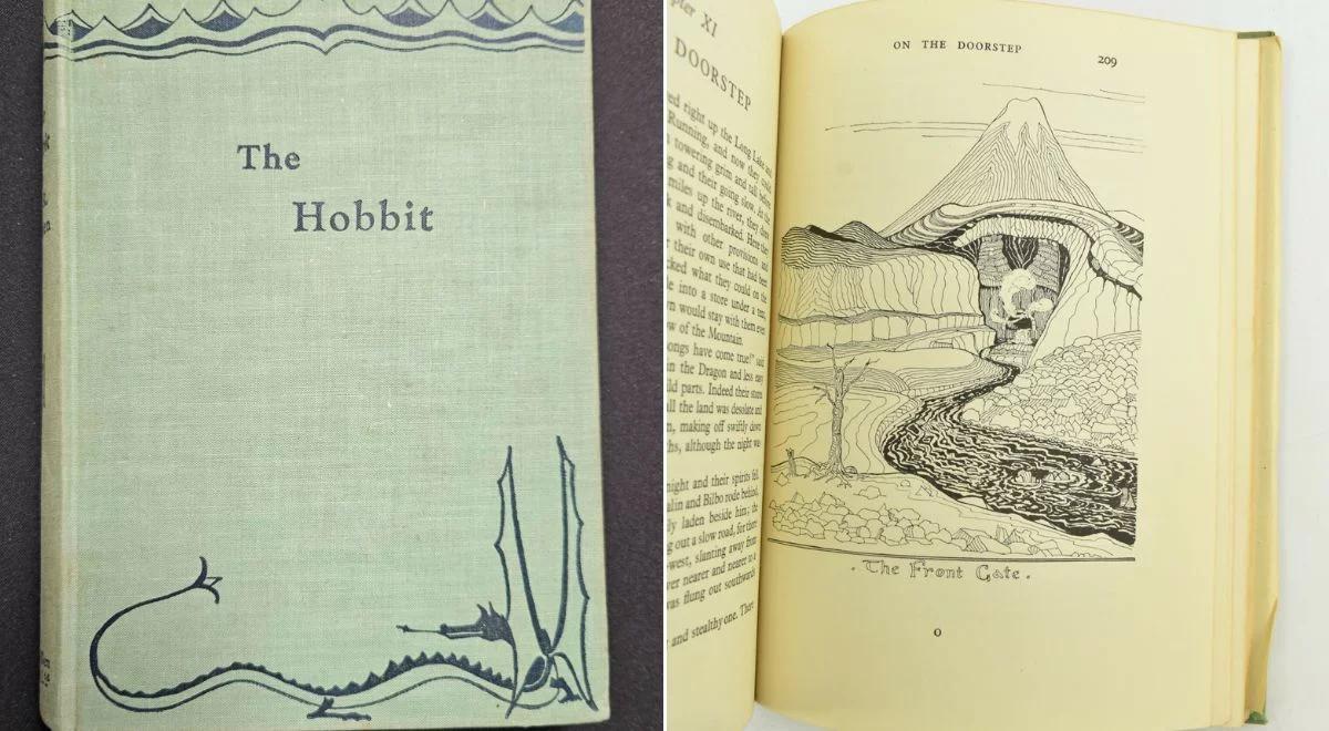 Pierwsze wydanie "Hobbita" sprzedane na aukcji. Gollum w tej wersji był zupełnie inny