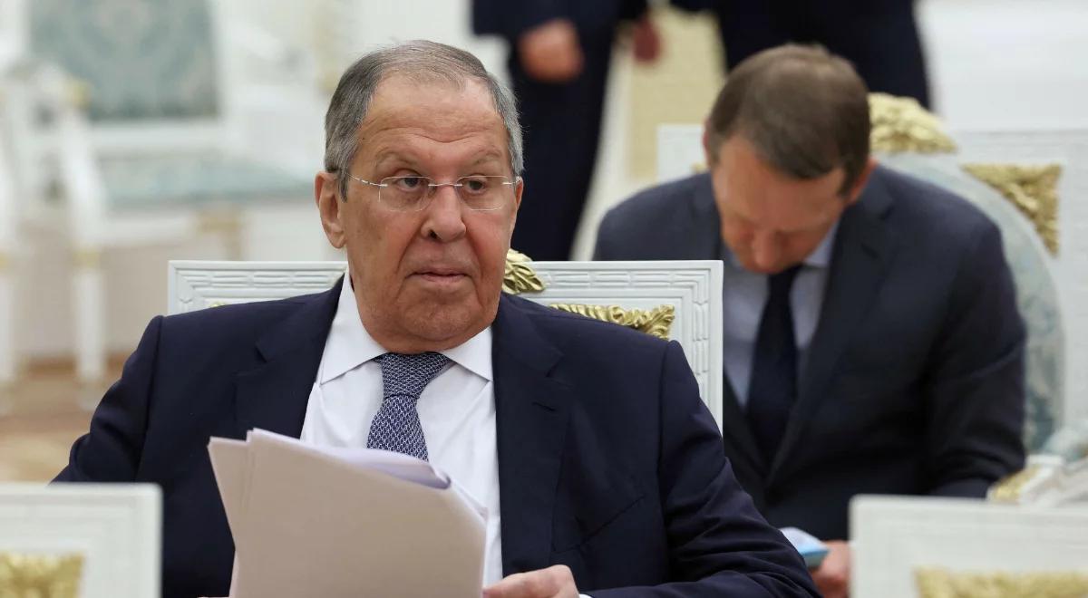 Spotkanie Putina z Zełenskim? Ławrow stawia warunki