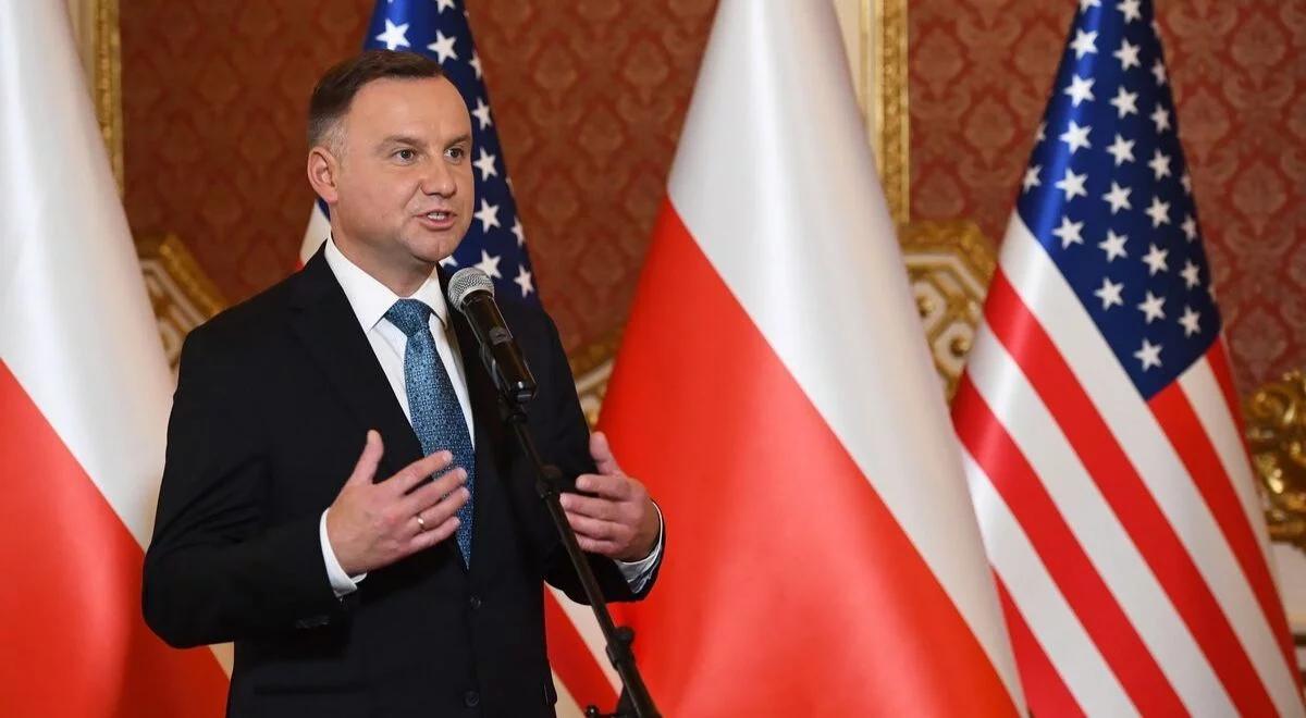 Andrzej Duda wystąpi na 74. sesji Zgromadzenia Ogólnego ONZ. "Skupienie się na trzech wartościach"