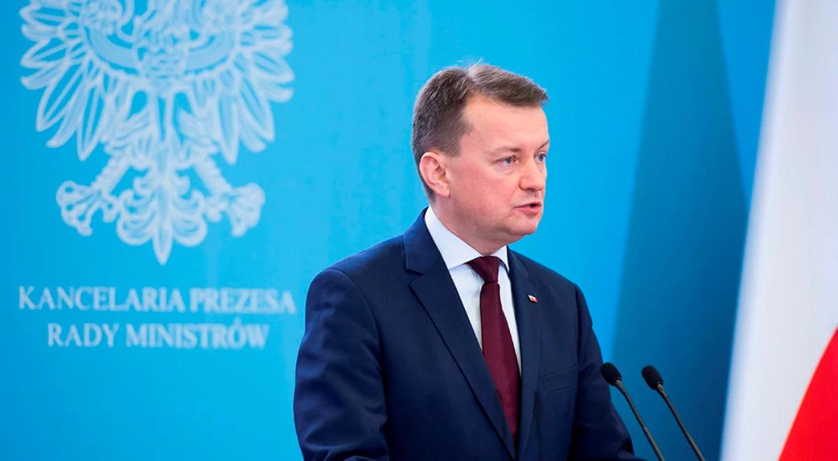 Szef MON zapowiada zmiany w WP. "Zakończą one chaos kompetencyjny wprowadzony przez PO"