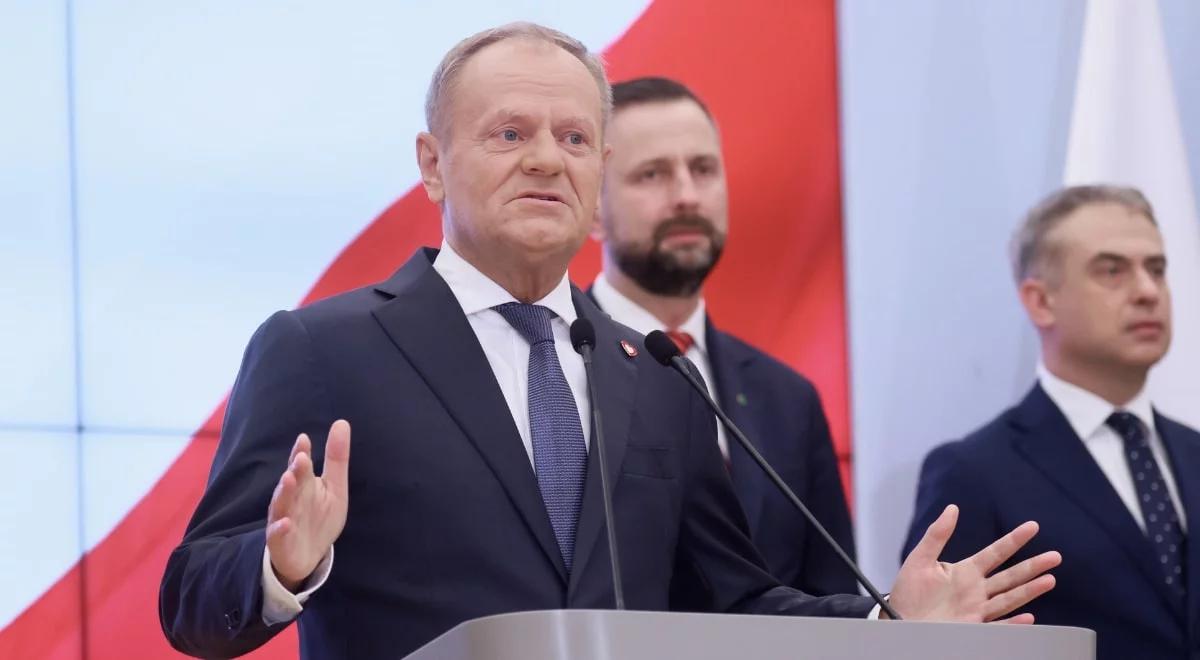 Pierwszy wpis Tuska po rekonstrukcji. "W polityce jak na korcie"