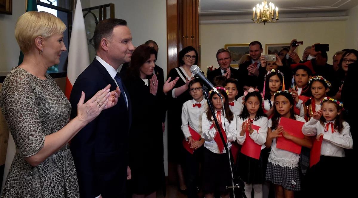 Prezydent w Meksyku. Spotkał się z Polonią i odznaczył zasłużonych