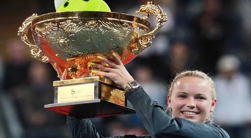 Wozniacki triumfuje w Pekinie