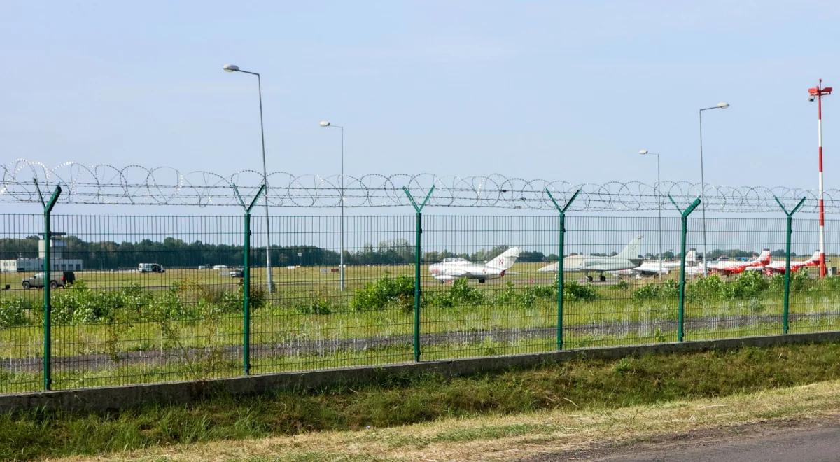 Dwa incydenty na lotnisku w Radomiu. Prokuratura potwierdza
